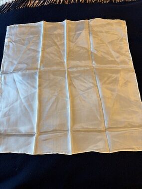 21”  Square Scarf or Handkerchief - Solid Color. 100% silk.